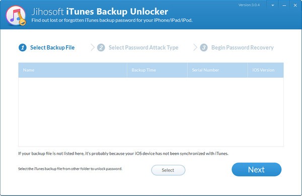 iTunes备份解锁器