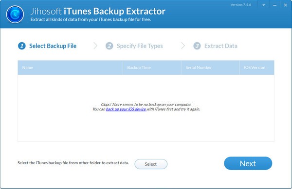 iTunes备份提取器
