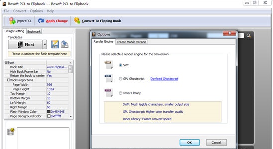 Boxoft PCL to Flipbook下载