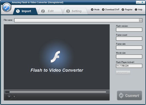 Amazing Flash to Video Converter下载