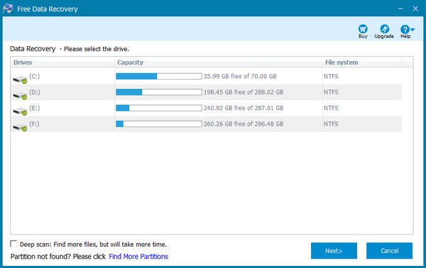 thundersoft Free Data Recovery下载