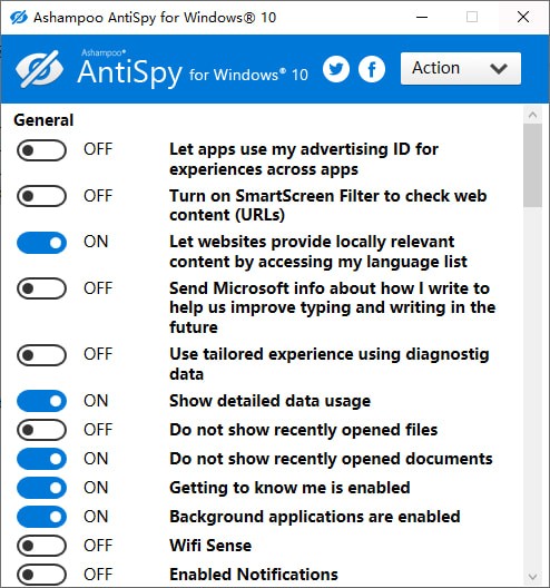 Ashampoo AntiSpy for Windows 10下载