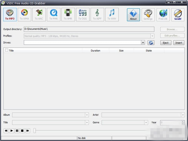 VSDC Free Audio CD Grabber下载