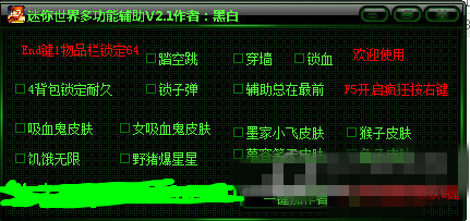 迷你世界皮肤制作器绿色版