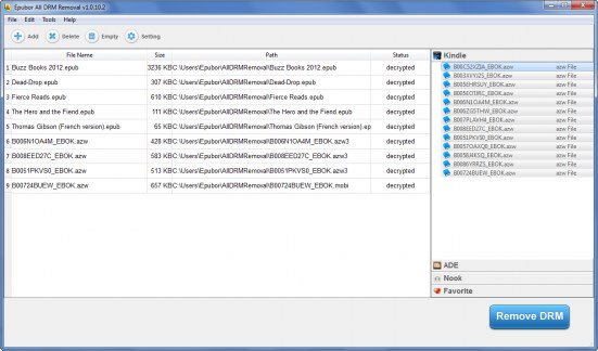 Epubor All DRM Removal破解版