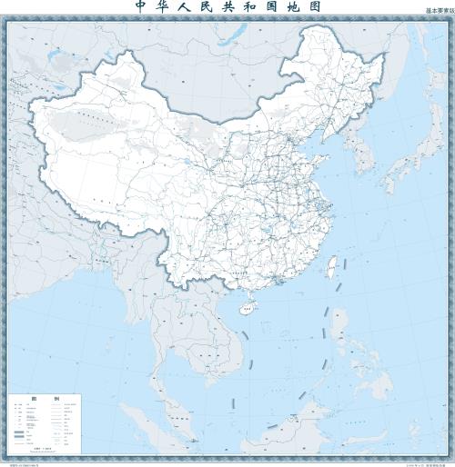 中国地图高清版大图片