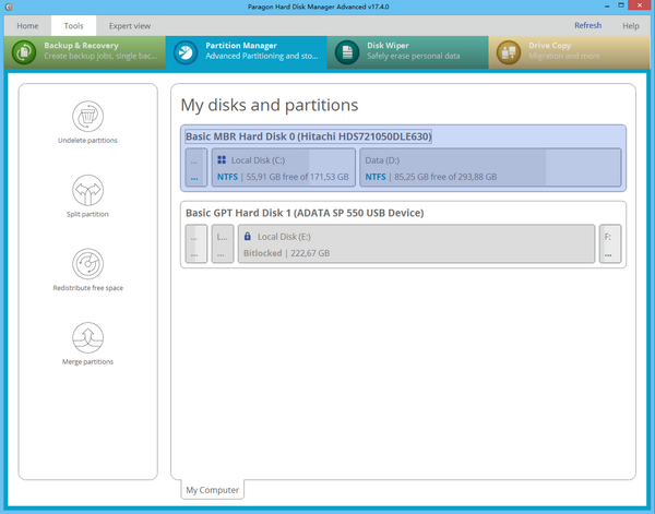 Paragon Hard Disk Manager Advanced官方版