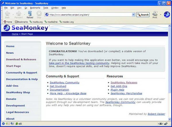 seamonkey中文版