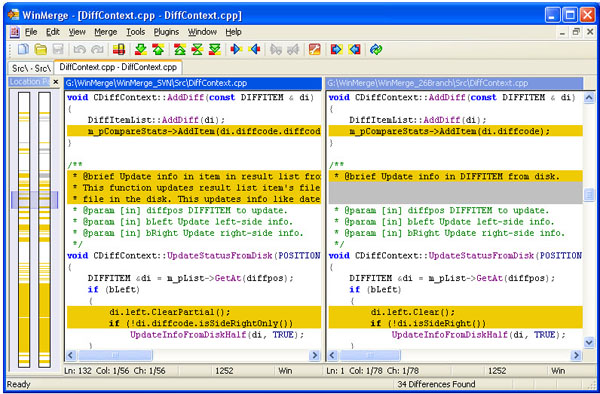 winmerge 中文版 v2.16.2.0 下载图1