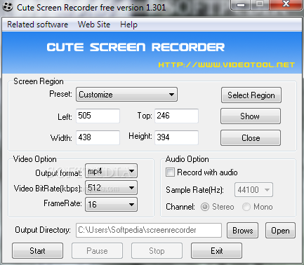 屏幕录制成视频(Cute Screen Recorder) v3.2690 中文版图1