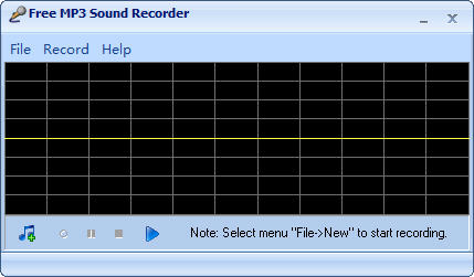免费MP3录音软件(Free MP3 Sound Recorder)1.0免费版图1