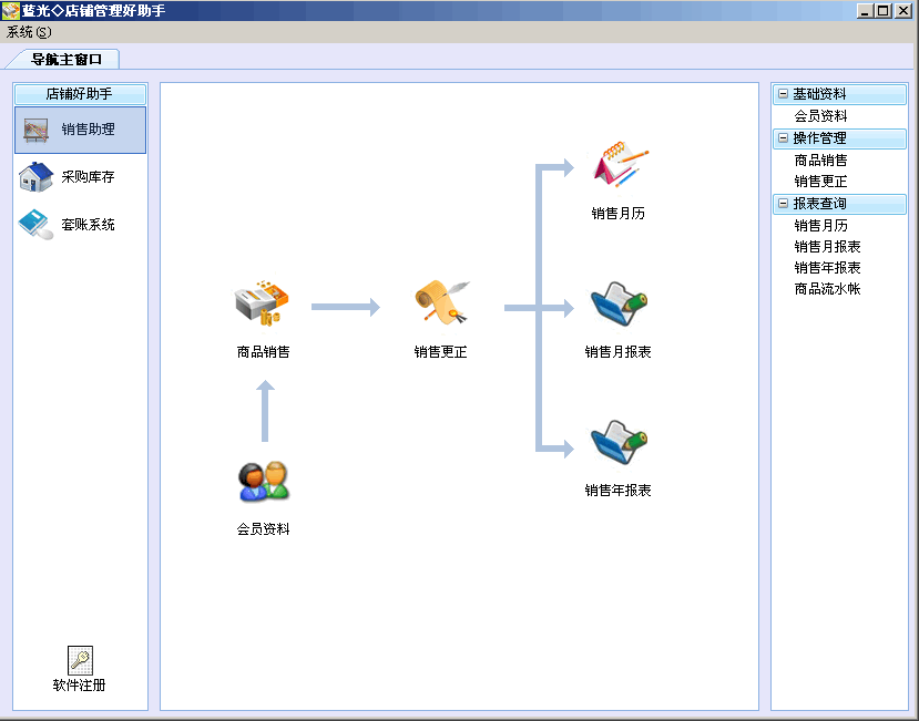蓝光店铺管理好助手 v2.21 绿色版图2