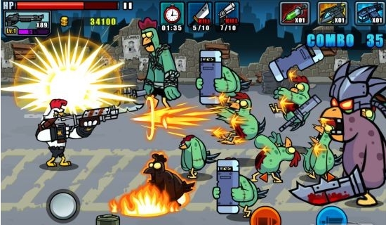 公鸡战士僵尸猎手 1.0.4 带数据包 安卓版图2