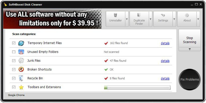 Soft4Boost Disk Cleaner(系统垃圾清理软件) v7.7.1.345 官方免费版图2