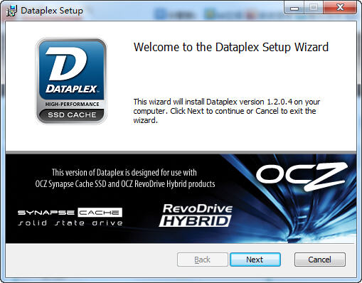 混合硬盘加速工具Dataplex v1.2.0.4最新版图1
