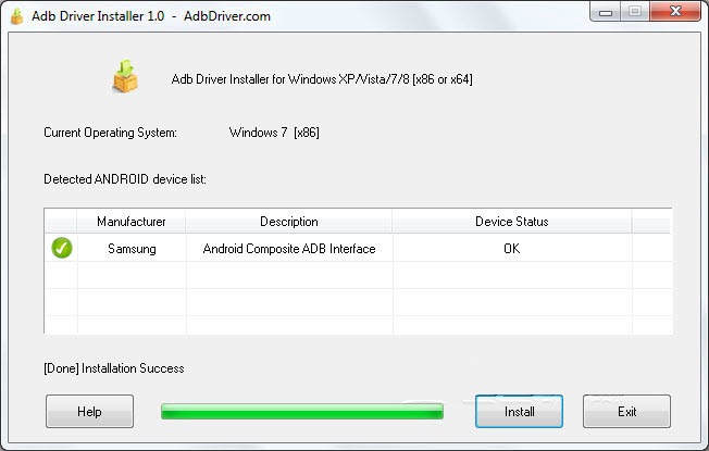 Adb Driver Installer(adb工具包) 官方安装版图1