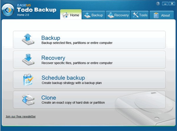 EASEUS Todo Backup 6.5 官方免费版图2