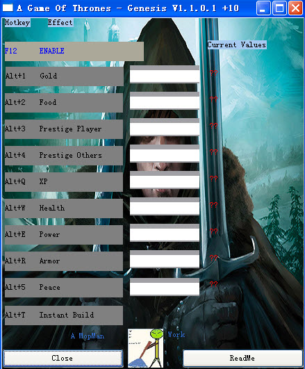 权力的游戏创世纪修改器+10 v1.1.0.1图1