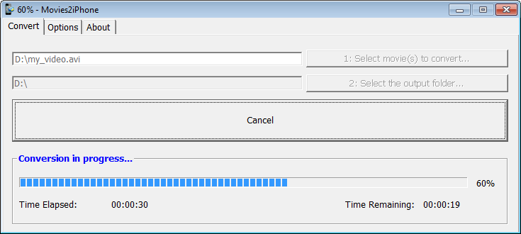 ios视频转换器(Movies2iPhone) v2.18 官方版图3
