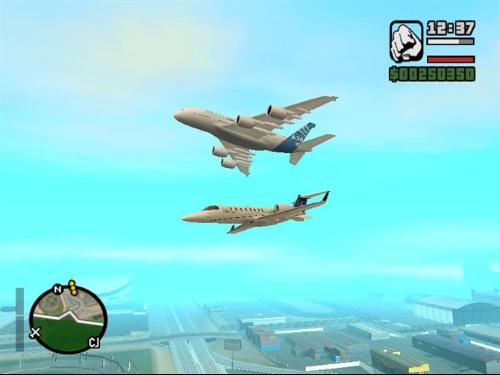 圣安地列斯飞机mod 绿色版图1