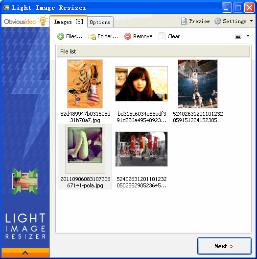 图像处理软件Light Image Resizer Portable v5.6.0.0 中文版图2