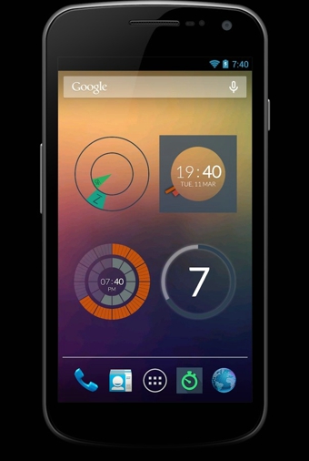 简约时钟小工具(Minimalist Clock Widget) v0.6.2 安卓版图3