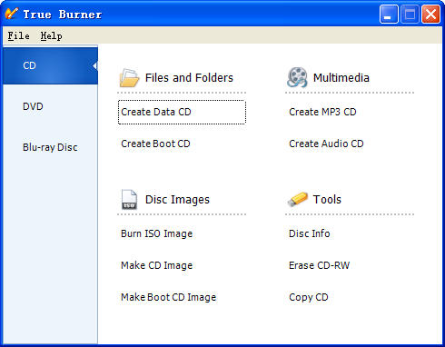 True Burner(光盘刻录) V4.9 英文官方安装版图2