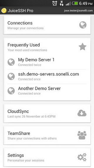 JuiceSSH手机客户端 v2.0.2 安卓版下载图2