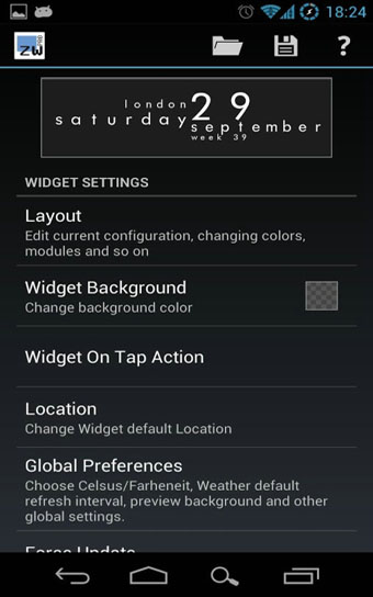 精美时钟插件(Zooper Widget Pro) v2.58 安卓版图4
