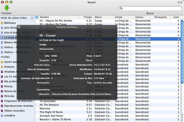 Senuti for mac V1.3.3 英文版图3