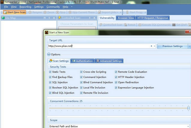 Netsparker(web安全漏洞扫描器) v3.5.4 官方版图1