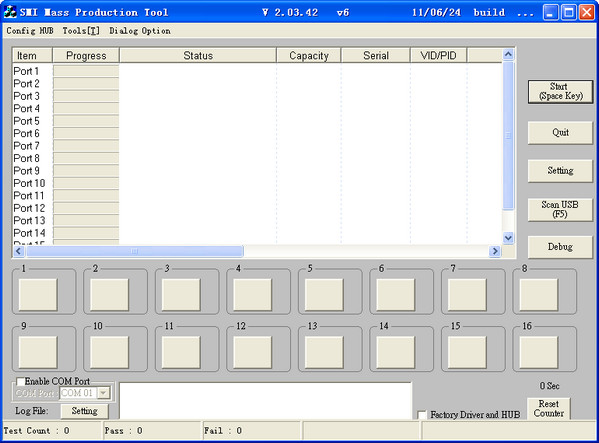 慧荣sm3255ab量产工具下载 V2.03.42 绿色版(含量产教程)图1