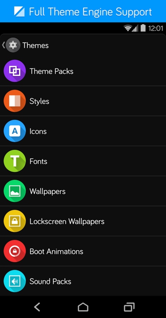 Flux CM11 Theme v3.2.5 安卓版图2