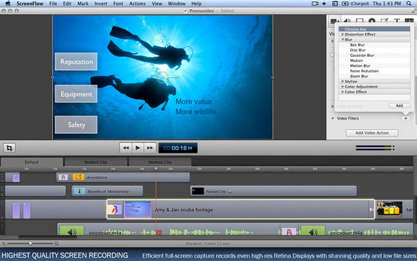 Screenflow for mac V5.0.1 官方版图1