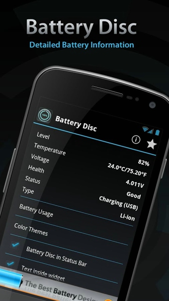 Beautiful Battery Disc v3.0.0 - Adamantium 安卓版图2