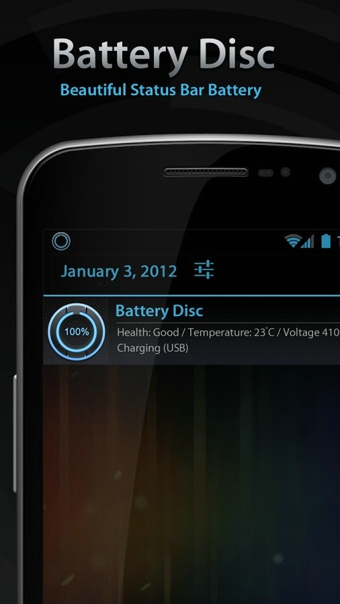 Beautiful Battery Disc v3.0.0 - Adamantium 安卓版图3