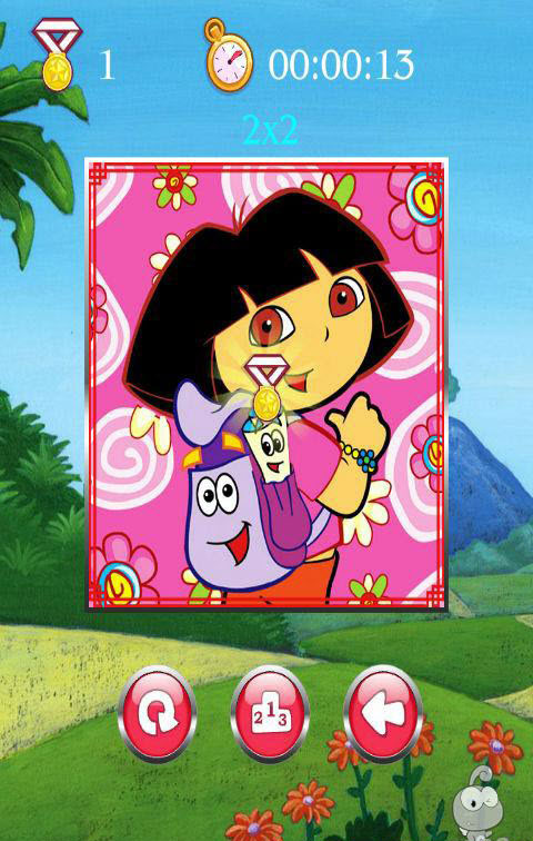 爱探险的朵拉儿童拼图 v1.0 安卓版图2