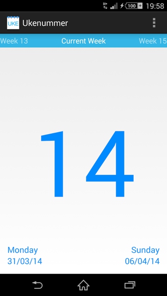 Week Number v1.5.1 安卓版图1