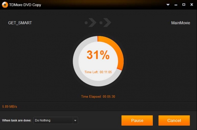 dvd光盘复制工具(TDMore DVD Copy) v1.0.0.2 特别版图4