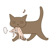 佝偻猫表情包下载