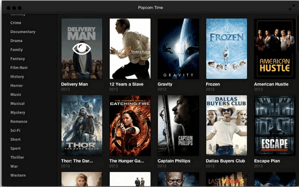 Popcorn Time Mac版 V5.2.2 官方版图1