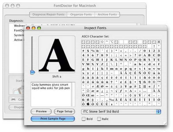 Fontdoctor Mac版 V10.1 英文绿色特别版图1