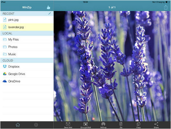 winzip iPad版 V4.0 官方版图1