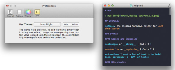 Mou for mac V0.8.7 官方版图2