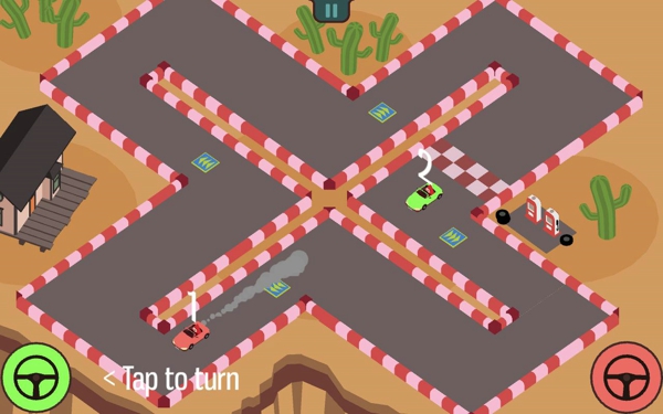 三角脸趣味竞速 v1.0 安卓版图2