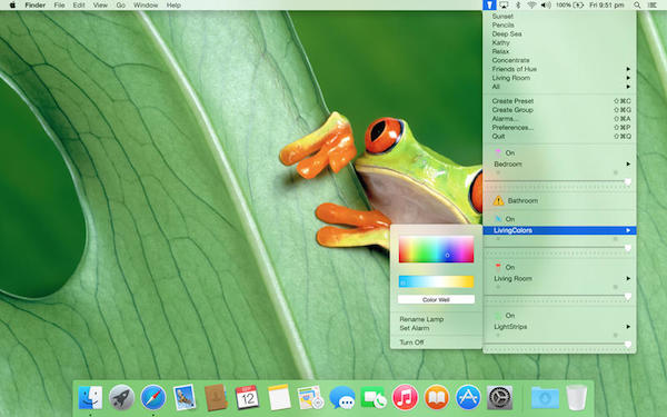 Hue Menu for mac V2.9.8 官方版图1