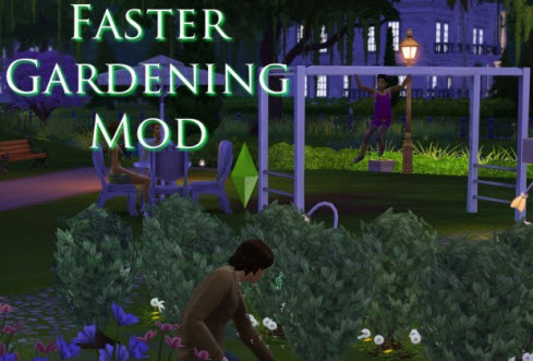 模拟人生4加快浇水和除草mod 绿色版图1