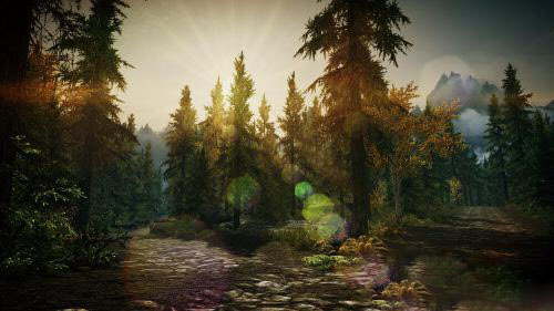 上古卷轴5天际巴比伦空中花园建筑MOD 绿色版图1