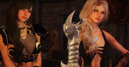 上古卷轴5美女随从史黛拉和凯伦MOD 绿色版图4