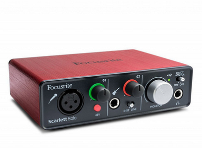 富克斯特Scarlett Solo驱动 v3.1.10 官方最新版图1